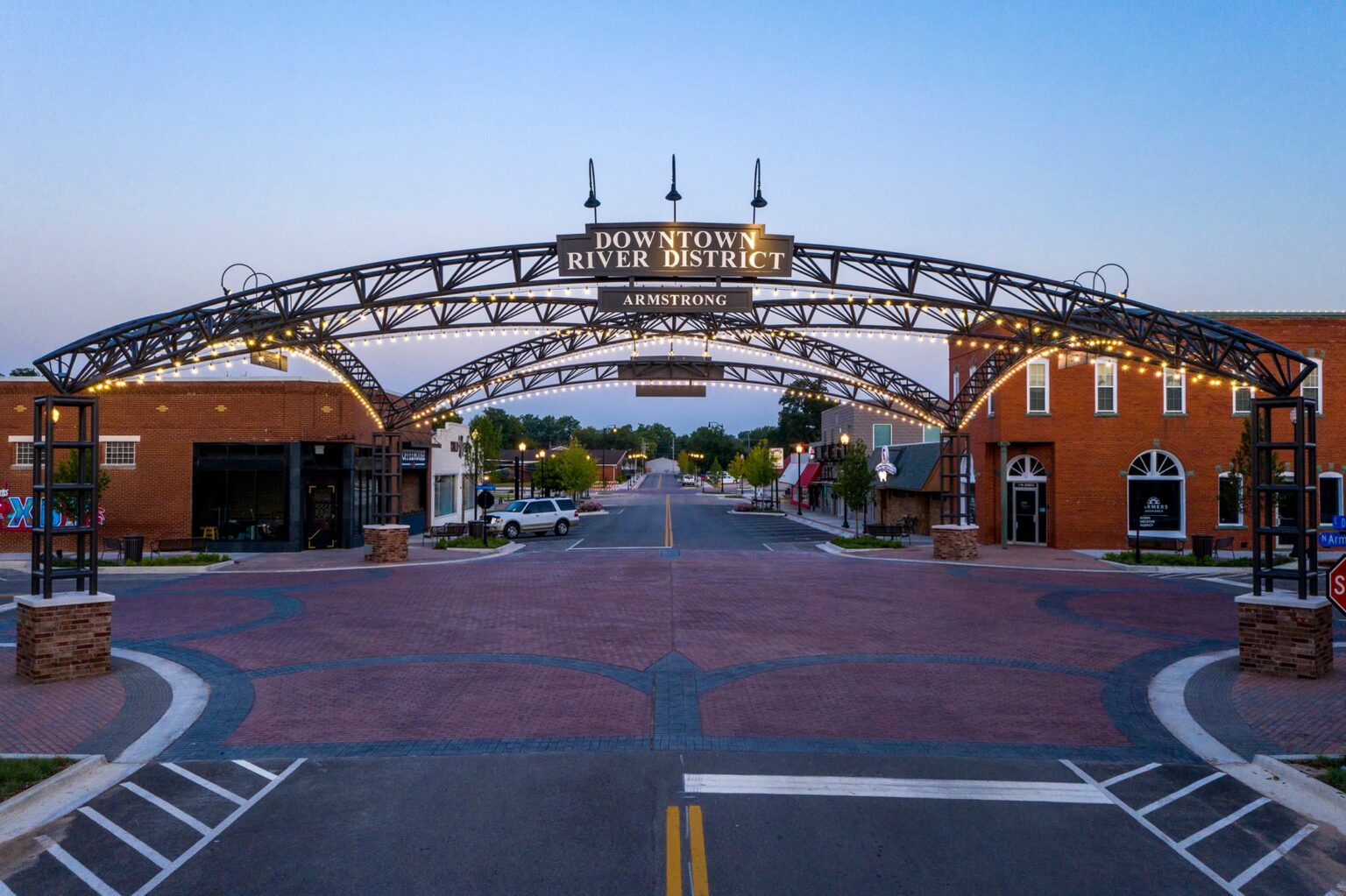 Downtown Bixby Streetscape Cyntergy