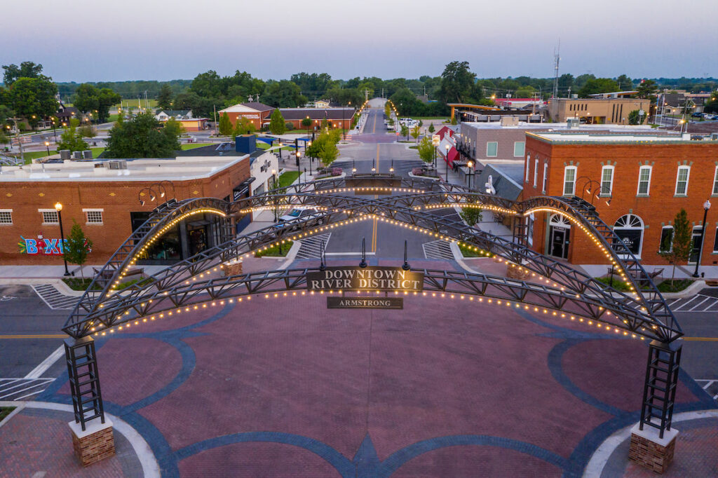 Downtown Bixby Streetscape Cyntergy