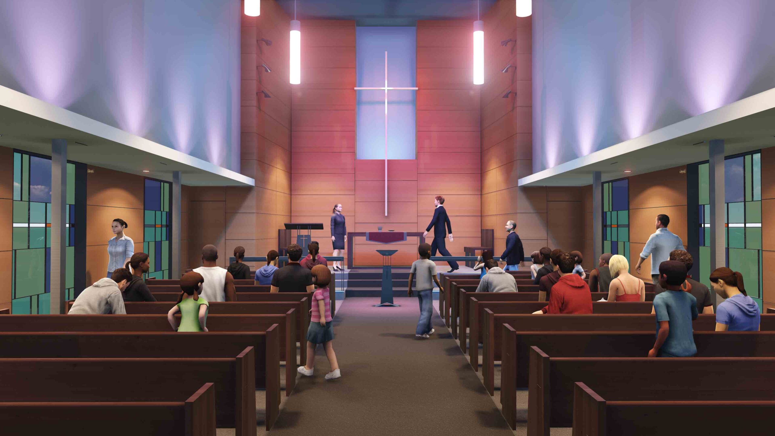 Salem Lutheran Church Rendering